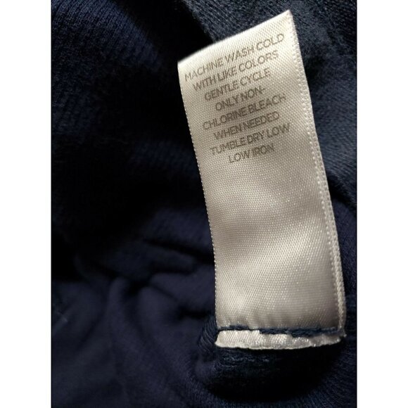 New Avenue Jacket Womens 22/24 Plus Size Navy Blue Snaps Up Pockets - Picture 8 of 8